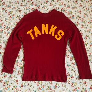 Ebbets Field Tanks football jersey 100% wool Pre Fanatics size Small